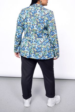 Wildfang Empower Floral Tux Blazer | David's Bridal